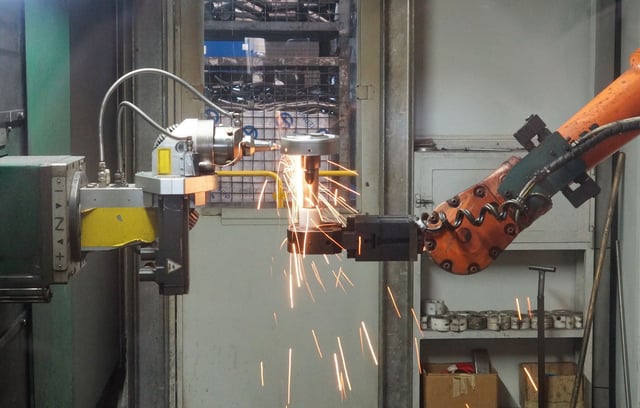 Hệ thống Jig hàn robot